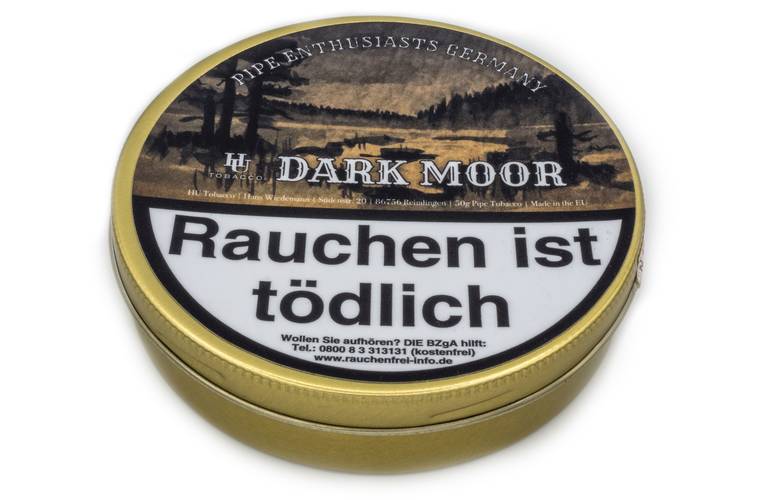 HU Tobacco Pipe Enthusiasts Germany Dark Moor 50g