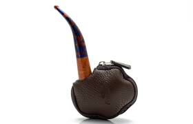 Savinelli Pipe Protector Pfeifen Hülle Tasche braun...