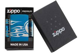 ZIPPO Feuerzeug Skull + Flames - 60004948