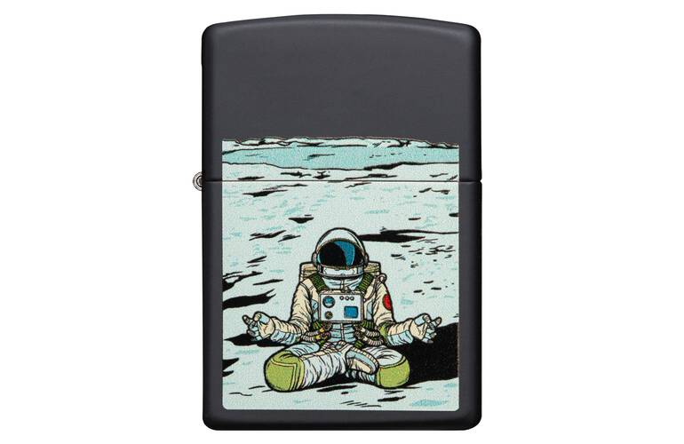 ZIPPO Feuerzeug Astronaut Sitting on the Moon - 60004849