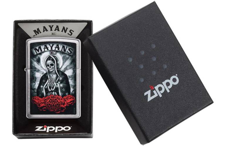 ZIPPO Feuerzeug Mayans - Skull - 60004893