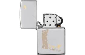 ZIPPO Feuerzeug Hunting with Dog - 60000106