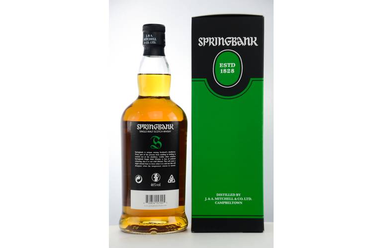 Springbank 15 Jahre Single Malt Whisky 46% 0,70l