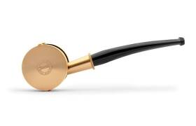 Tsuge G9 Metal Blowfish Gold Pfeife - ohne Filter