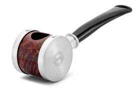 Tsuge G9 Metal Blowfish Silver Pfeife - ohne Filter