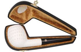 Altinay Meerschaum Pfeife Large Apple graviert