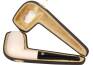 Altinay Meerschaum Pfeife Large Billard glatt