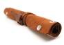 Smoky Flaker Pfeifen Tablett Leder brown