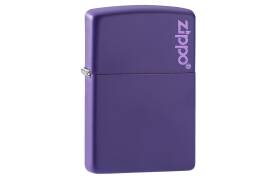 ZIPPO Feuerzeug lila matt Logo - 60005221