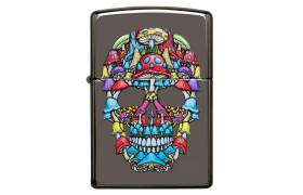 ZIPPO Feuerzeug Mushroom Skull - 60005232