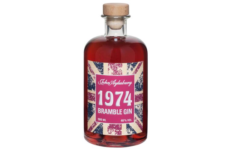 1974 Bramble Gin John Aylesbury 40% 0,5l