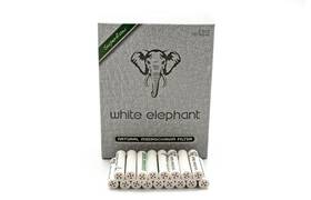 White Elephant Natur-Meerschaumfilter 9mm 150 Stck