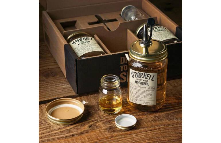 Geschenkbox ODonnell Moonshine Set 3x350ml