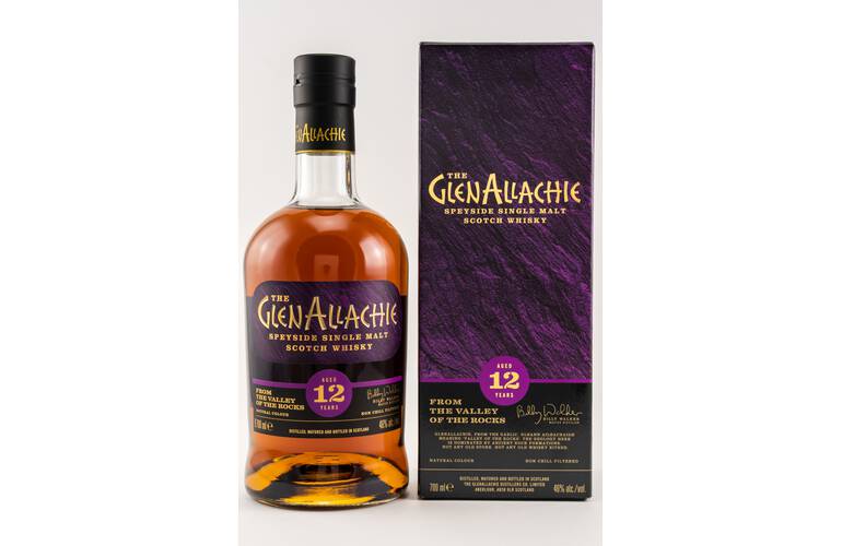 GlenAllachie 12 Jahre Single Malt Scotch Whisky - 0,7l 46%