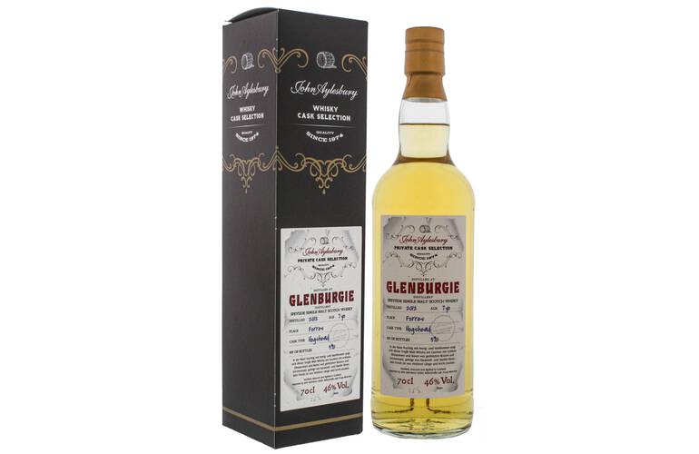 John Aylesbury Private Cask Selection Glenburgie 7 Jahre Single Malt Whisky 46% 0,70l