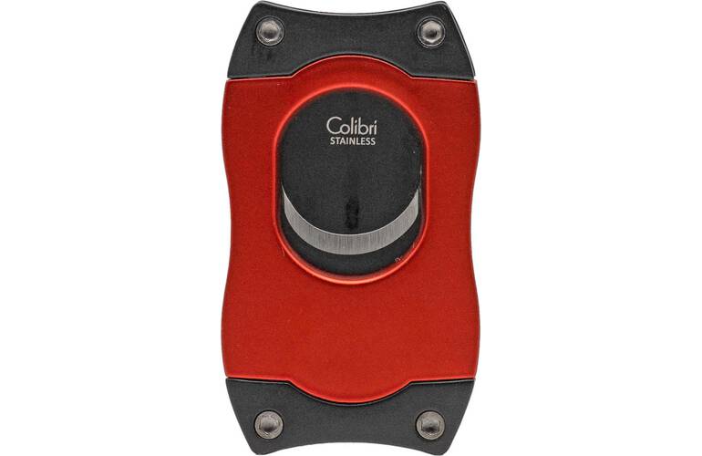 Colibri Cutter S-Cut II rot/schwarz Zigarrenabschneider