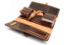 Smoky Kegan Pfeifentasche Leder brown crazy für 2 Pfeifen