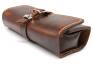 Smoky Kegan Pfeifentasche Leder brown crazy für 2 Pfeifen