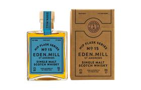 Eden Mill Hip Flask Series No. 15 Single Malt Whisky -...