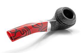 Peterson Dracula Sandblast 80S Pfeife - 9mm Filter