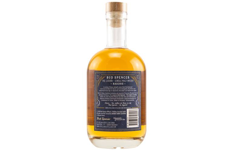 Bud Spencer The Legend Peated Single Malt Whisky - 0,7l 49%