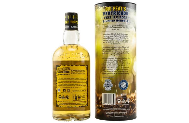 Big Peat Peatrichor 2021 Blended Malt Whisky 53,8% 0,7l