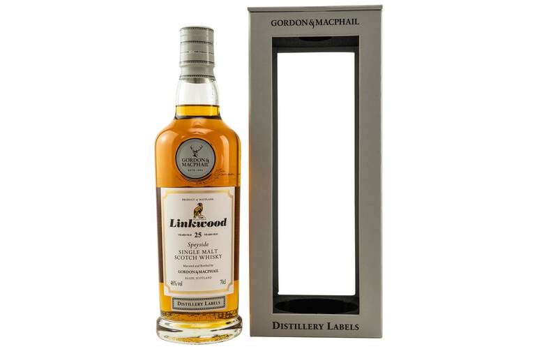 Gordon & MacPhail Linkwood 25 Jahre Single Malt Scotch Whisky - 0,7l 46%