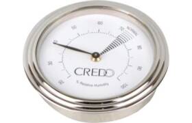 Credo Hygrometer Analog mit Magnet chrom