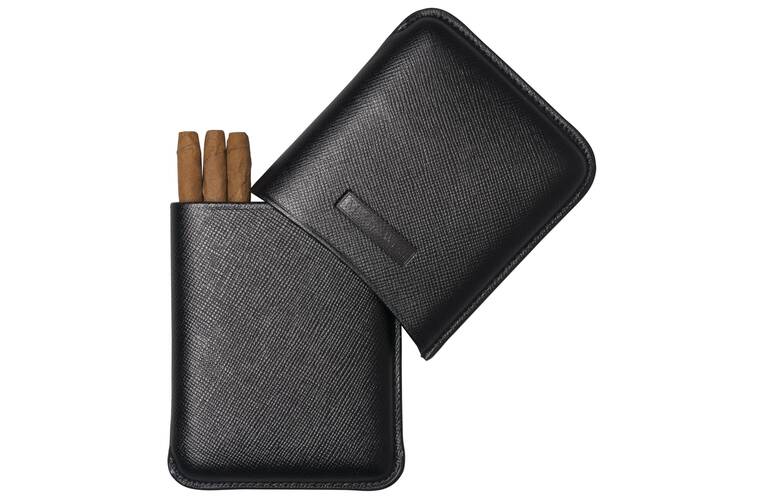 Martin Wess Zigarrenetui 503 Dante Black - Cigarillos - Zigarren Etui