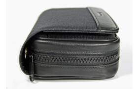 Martin Wess Pfeifentasche Textil / Leder für 3...