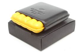 Zigarettenetui Zigaretten Box Dose mit blauen Wildleder Design  zum Aktionspreis