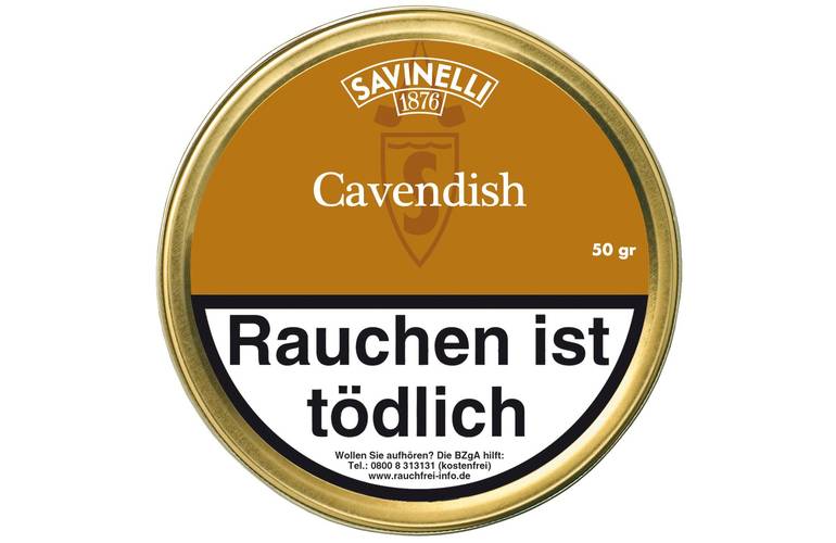 Savinelli - Cavendish - Pfeifentabak 50g - Honig, Vanille