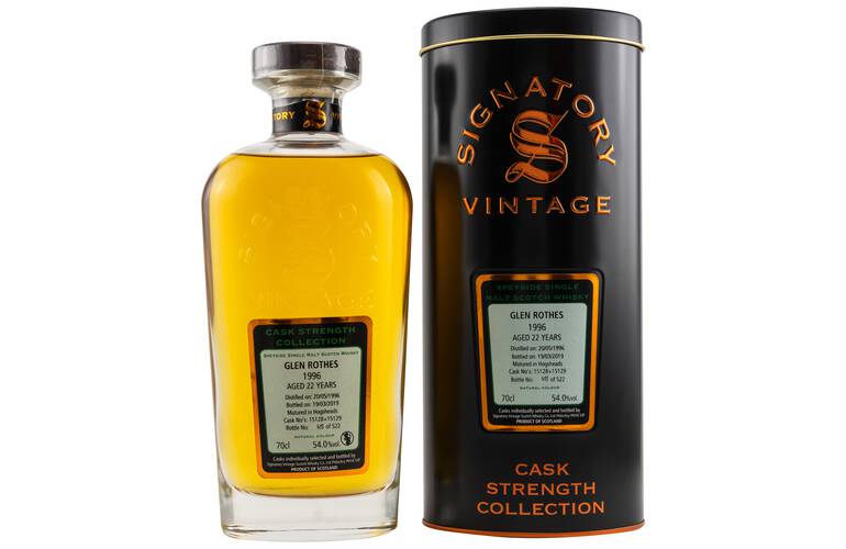 Glenrothes 1996/2019 Signature Cask Strength 22 Jahre 0,7l 54%