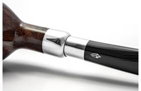 Savinelli Cavaliere Grey 315 - 9mm Filter Pfeife