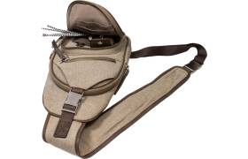 Passatore Body Bag Canvas braun/sand für 3 Pfeifen