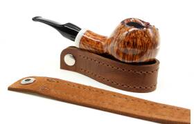 Smoky Juna Pfeifenst&auml;nder aus Leder braun f&uuml;r 1...