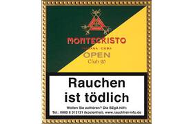 Montecristo Open Club 20er Zigarillos
