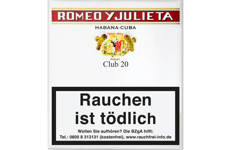 Romeo y Julieta Club 20er Zigarillos