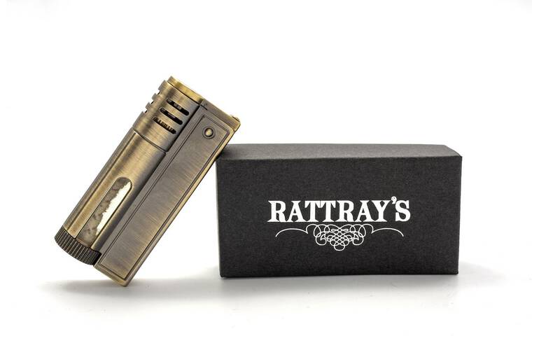 Rattrays Steam Punk Feuerzeug Messing