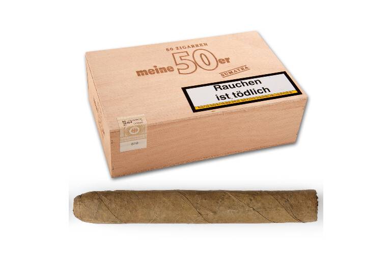 Meine 50er Sumatra Zigarren - 25er Kiste