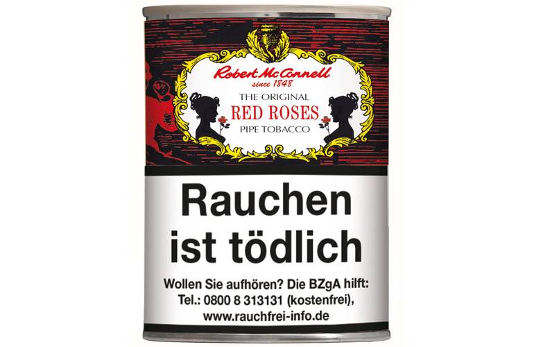Robert McConnell Red Roses - Rosenl, Karamell - Pfeifentabak 100g