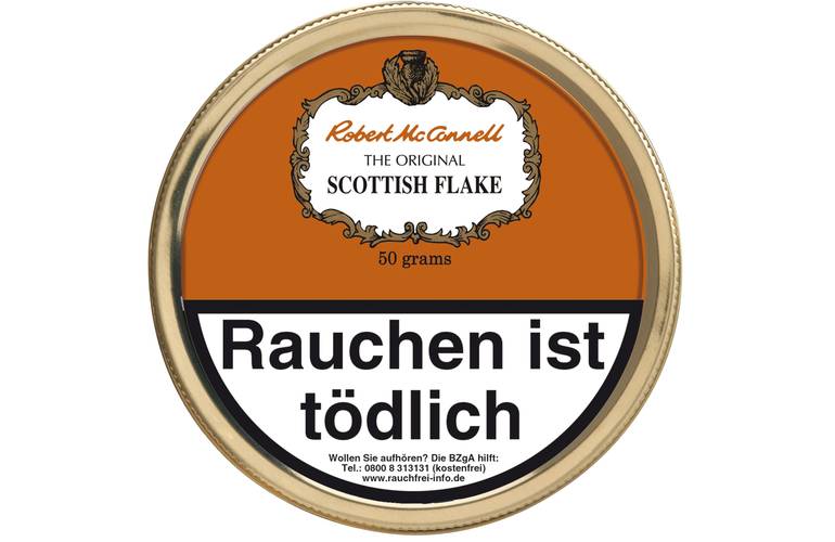 Robert McConnell Scottish Flake - Rum - Pfeifentabak 50g