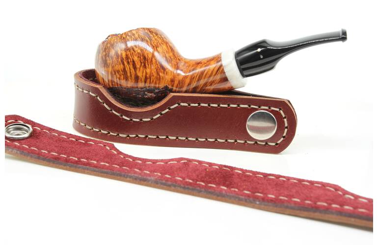Smoky Zigarren- & Pfeifenablage Leder bordeaux