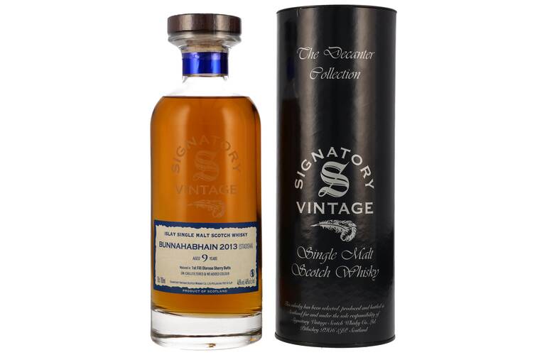 Bunnahabhain Staoisha 2013/2023 Ibisco Decanter Single Malt Whisky - 0,7l 46%