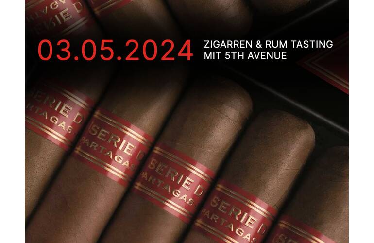 03.05.2024 - Zigarren & Rum Tasting mit 5th Avenue
