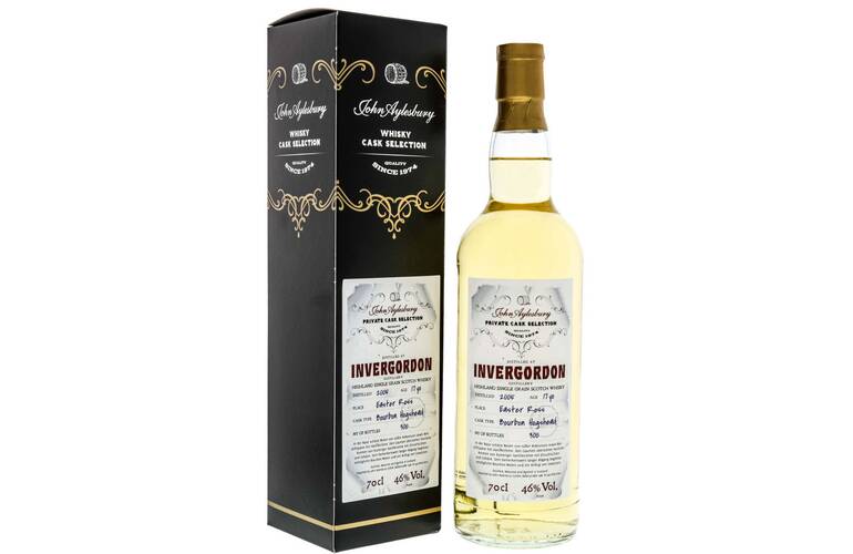 John Aylesbury Private Cask Selection Invergordon 17 Jahre Single Grain Scotch Whisky 46% 0,70l