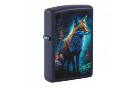 ZIPPO Feuerzeug Navy Blue matt Fox 60007253