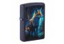 ZIPPO Feuerzeug Navy Blue matt Fox 60007253