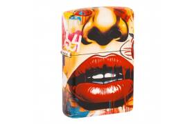 ZIPPO Feuerzeug color 540&deg; Street Art Face 60007208