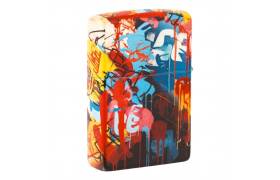 ZIPPO Feuerzeug color 540&deg; Street Art Face 60007208